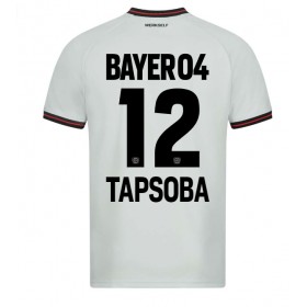 Bayer Leverkusen Edmond Tapsoba #12 Borta Kläder 2023-24 Kortärmad